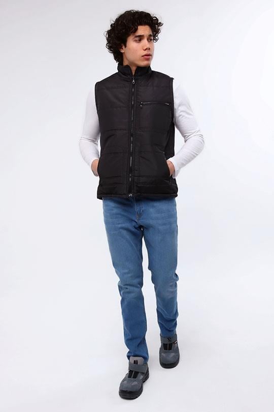 MİCRO POLARLI YELEK-Siyah