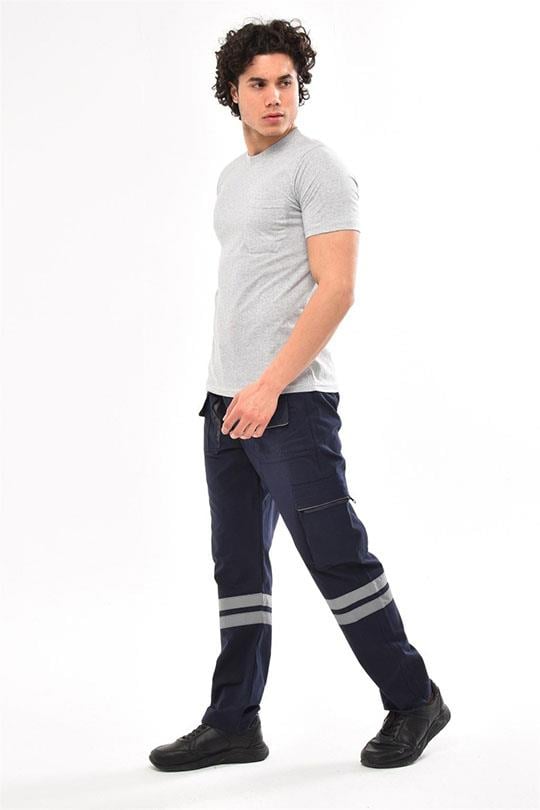 MUALTA 30/1 SUP. O YAKA TSHİRT OPANENT-Melanj Gri