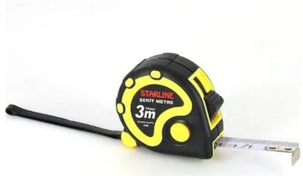 Starline 3m16mm 390W Şerit Metre