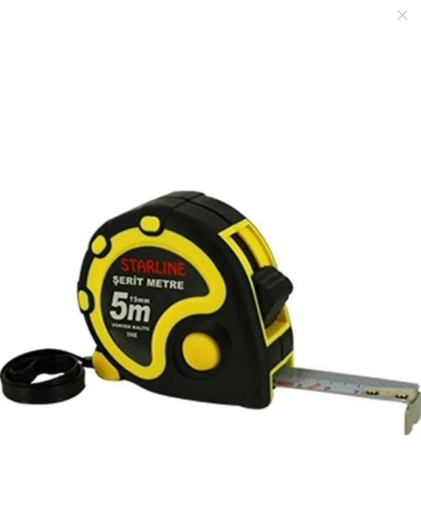 Starline Şerit Metre 5 Mt 25 Mm 590X