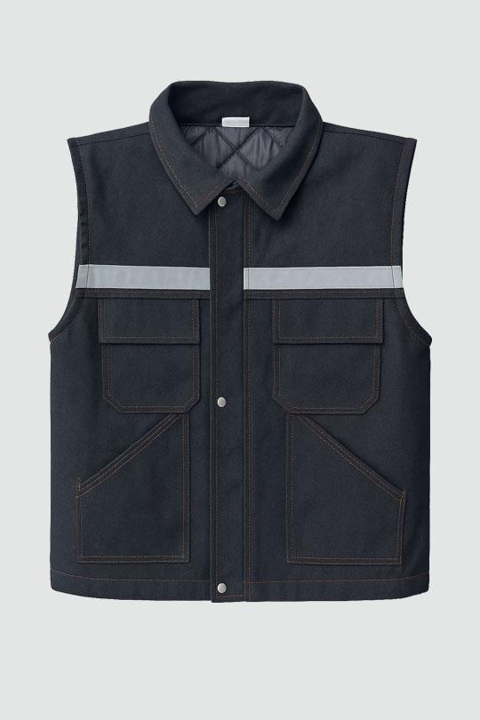 11.5 ons kapütoneli kot yelek-Lacivert