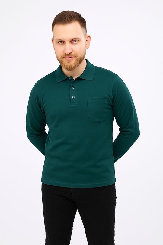 20/10 İKİ İPLİK P. YAKA SWEAT OPANENT -Ördek Yeşili