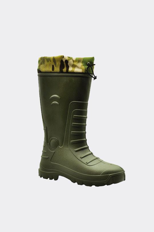 GEZER 32 CM KAUÇUK AVCI ÇİZMESİ-Haki