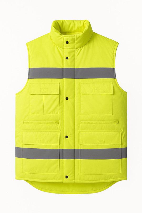 JUNİOR İTHAL YELEK-Neon Sarı