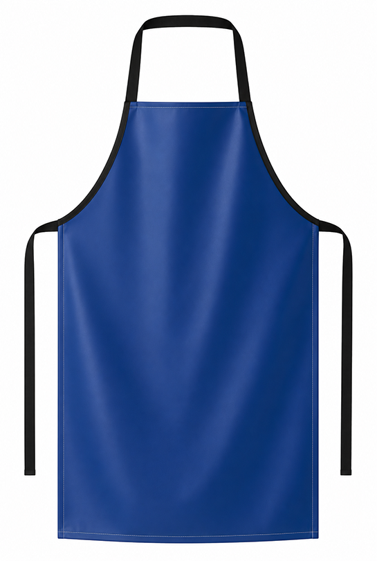 PVC Apron 70x120 cm - Navy Blue