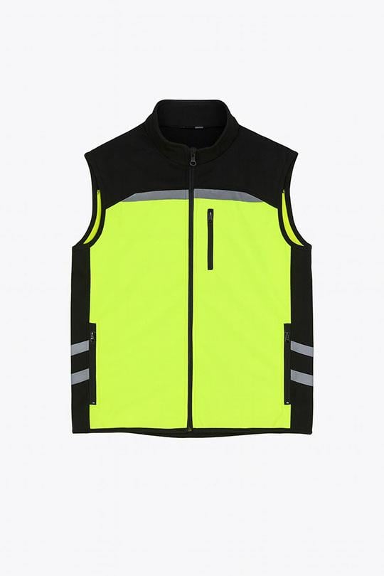 SOFTSHELL YELEK-Neon Sarı