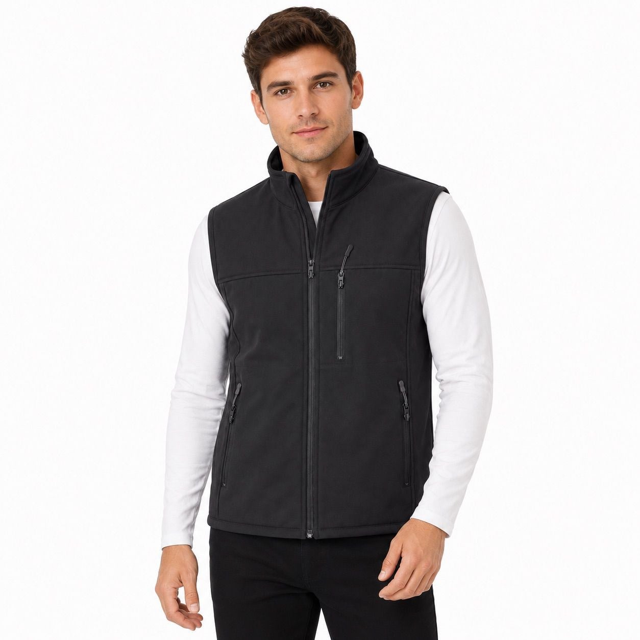 SOFTSHELL YELEK-Siyah