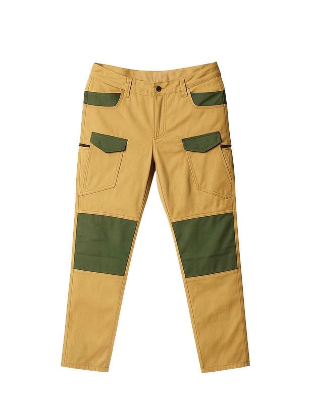 TAKTİK PANTOLON HERMES KUMAŞ LİKRALI-Fıstık Yeşili - Siyah