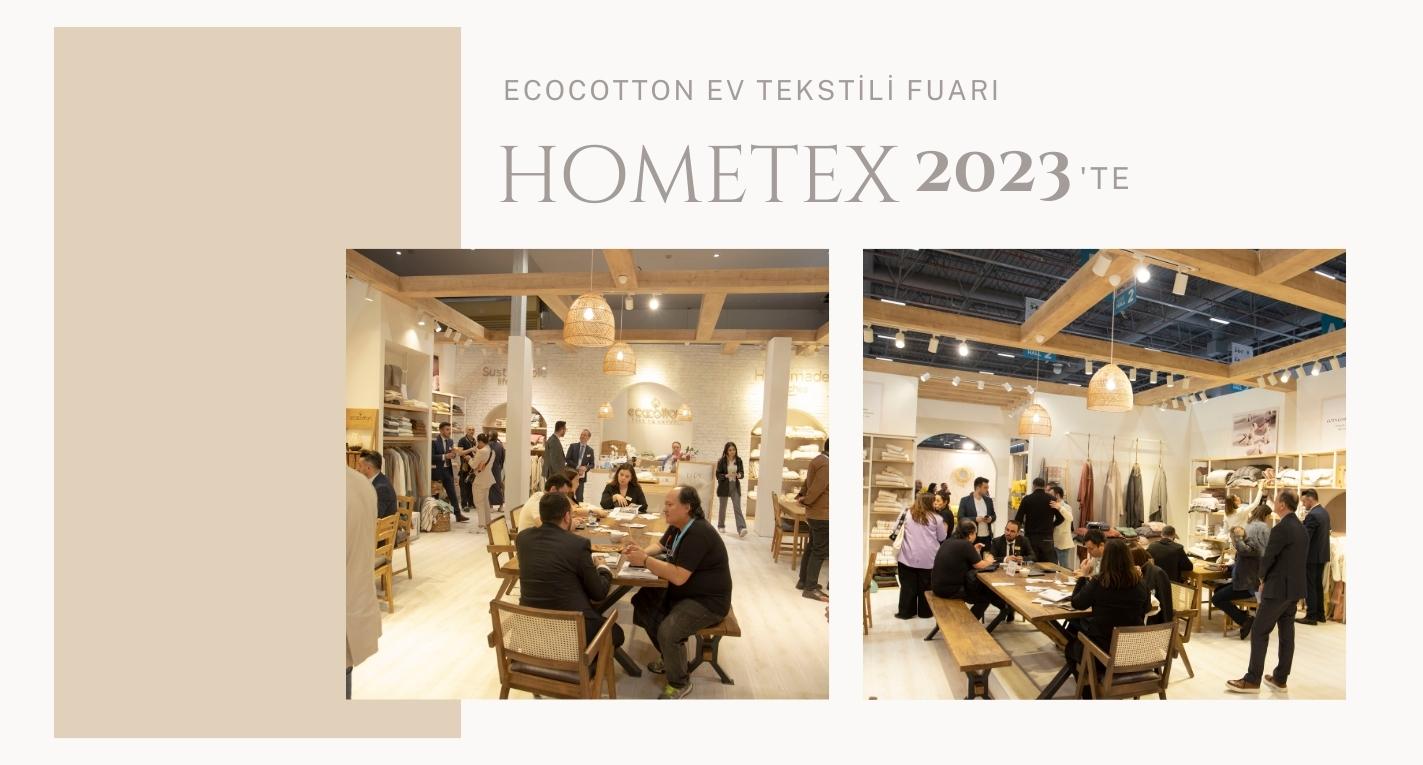 Ecocotton HomeTex 2023 Fuarında