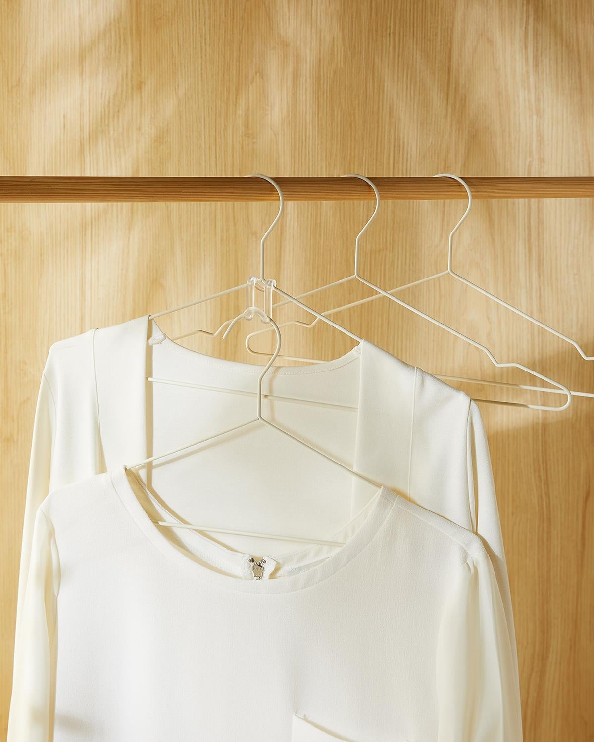 10lu Şeffaf Akrilik Askı Kancası 4 x 2.5 x 0.38 cm