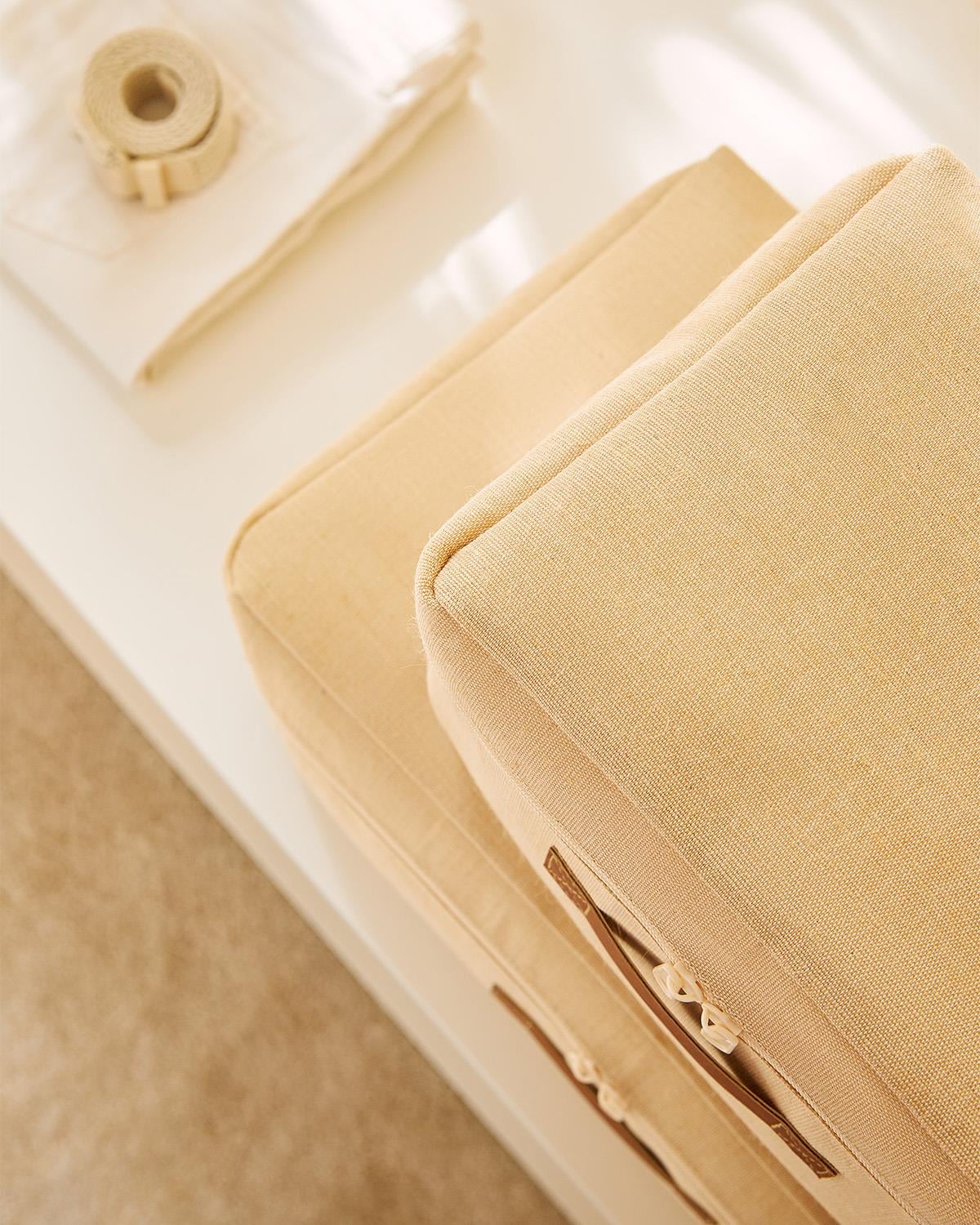 2li Jüt Keten Hurç Set 30 x 22 x 18 / 52 x 28 x 21 cm