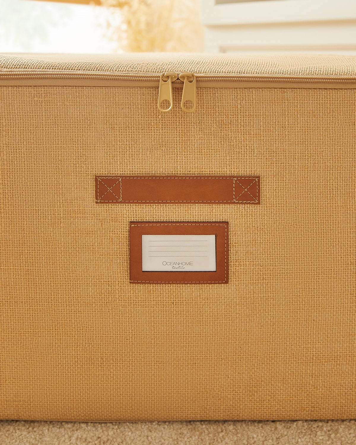 4lü Jüt Destekli Kutu Hurç Set 31 x 38 x 12 + 45 x 55 x 18 + 55 x 70 x 18 + 48 x 40 x 30 cm