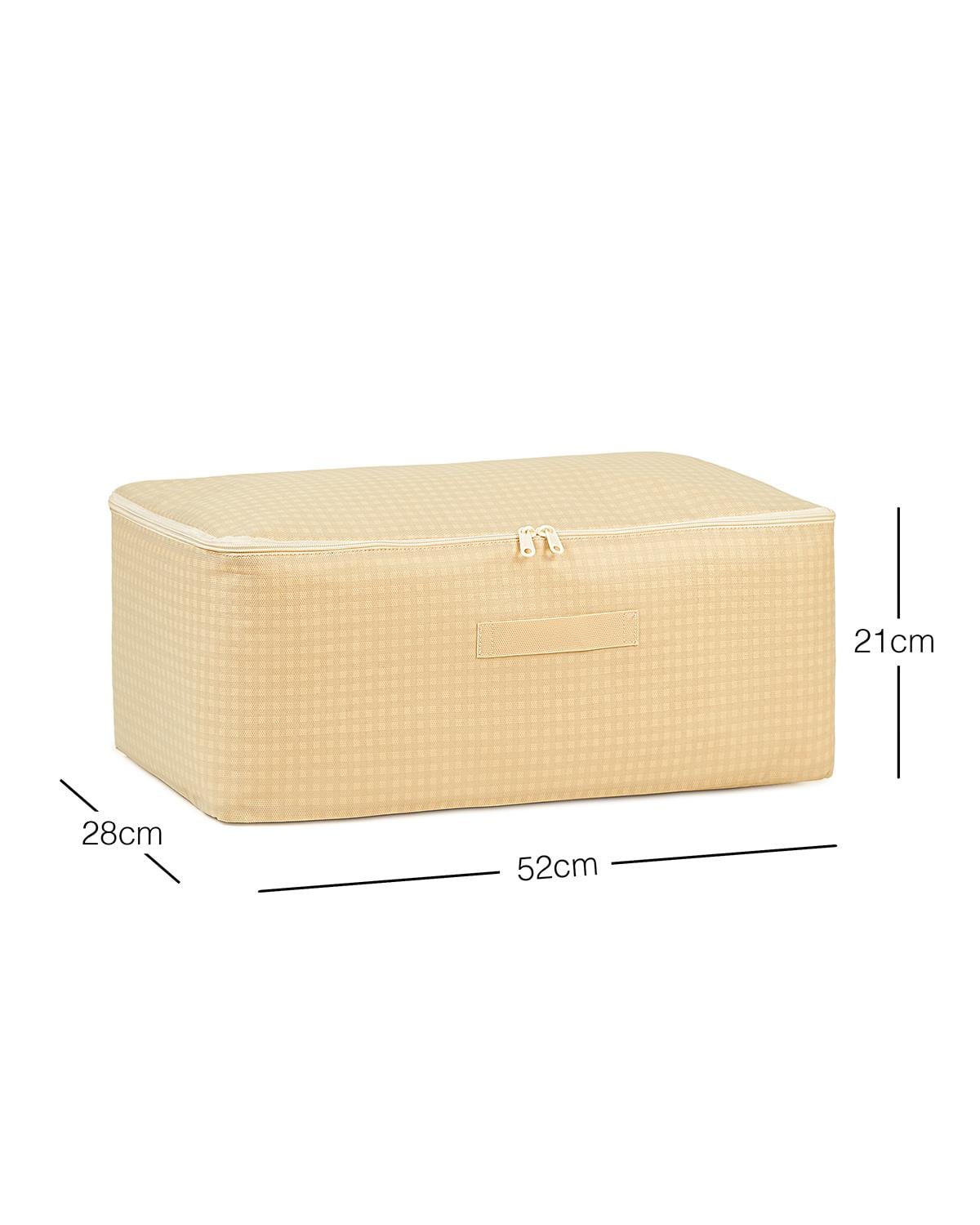 4lü Orta Boy Bej Pötikare Hurç Set 52 x 28 x 21 cm