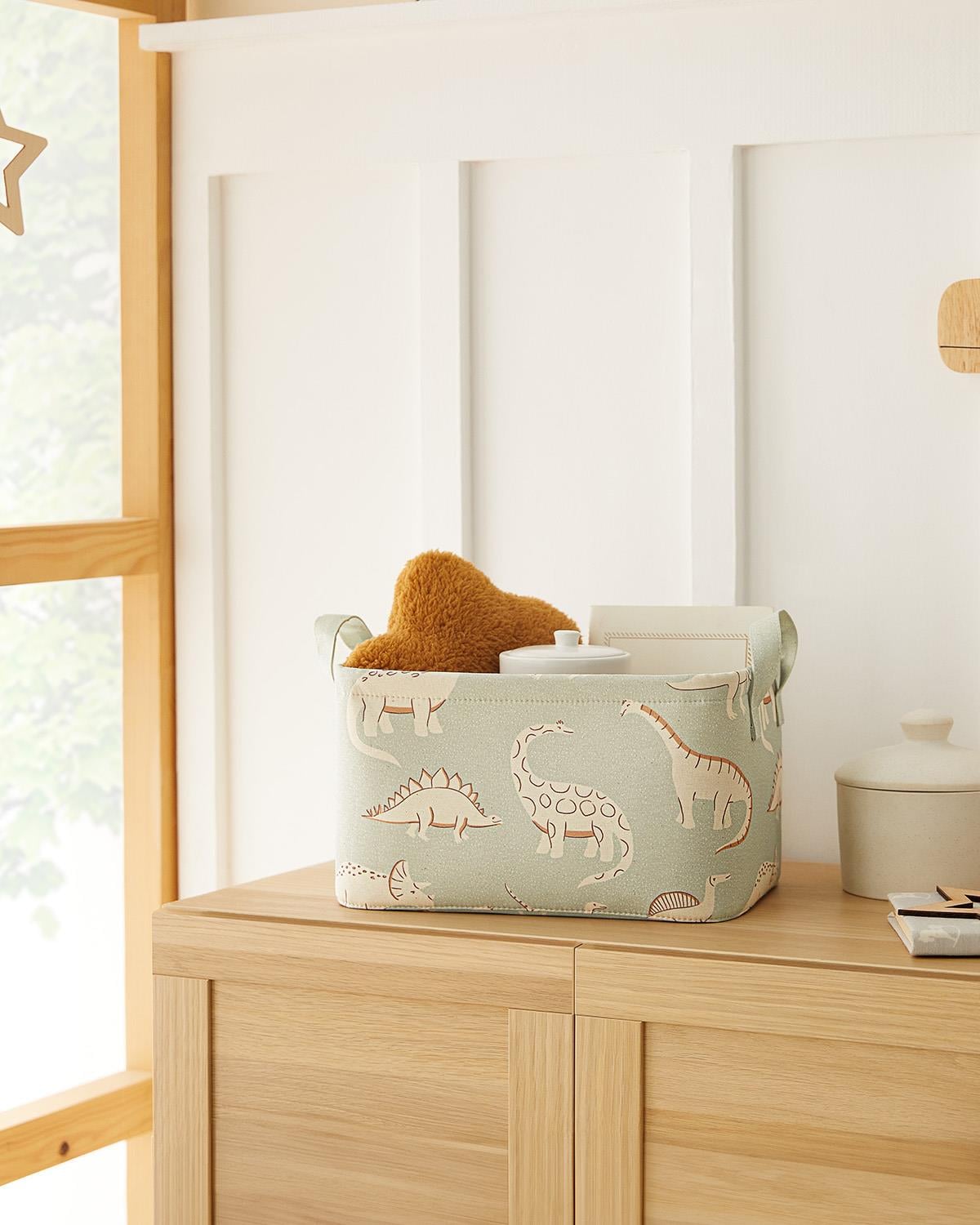 Çocuk Odası Dinozor Sepet 30 x 21 x 18 cm