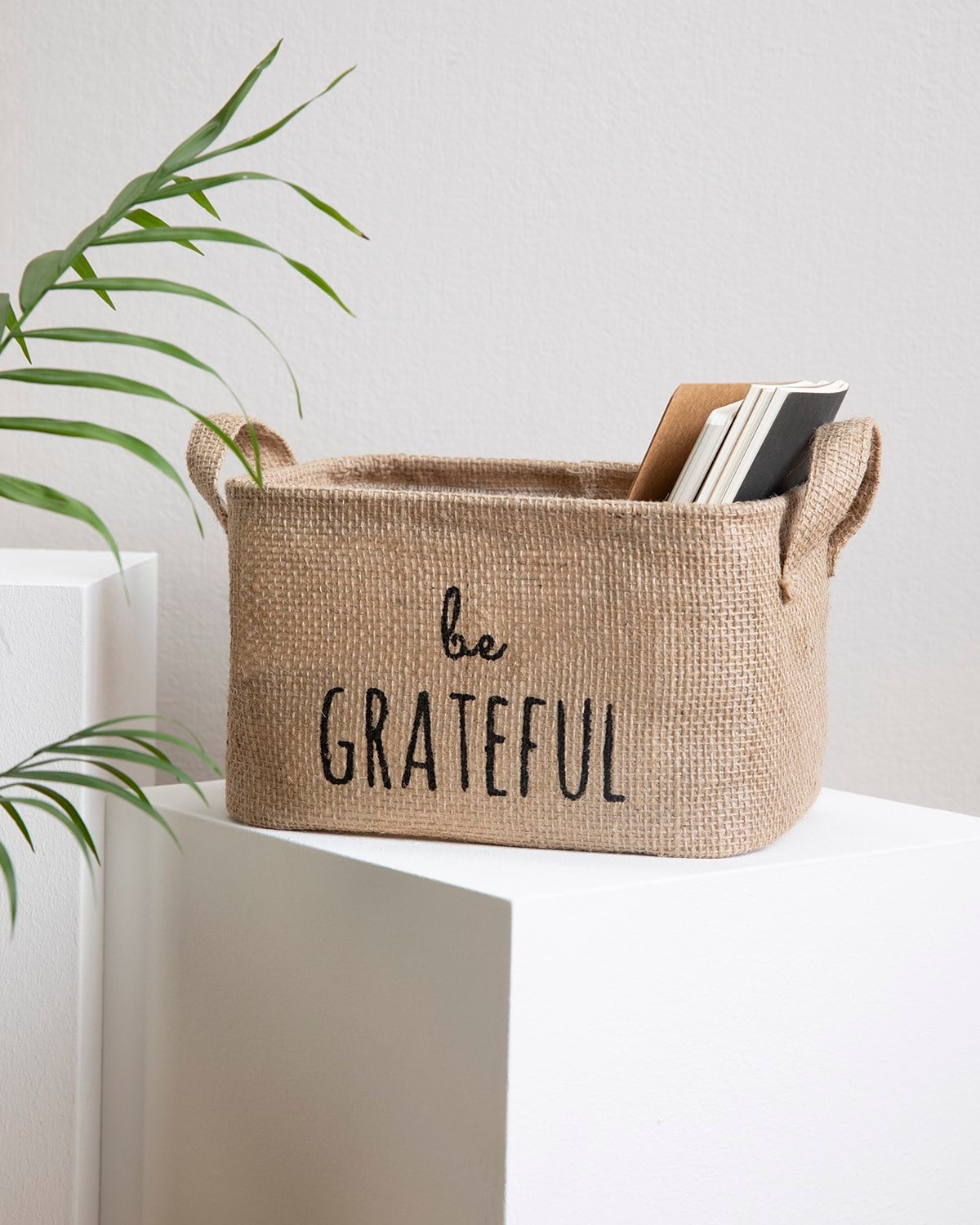 Be Grateful Jüt Sepet 24 x 17 x 14 cm
