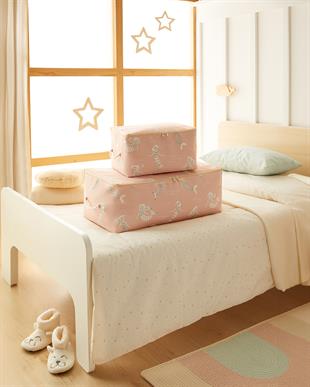  2li Çocuk Odası Deniz Kızı Hurç Set 1 Adet 30 x 22 x 18 / 1 Adet 52 x 28 x 21 cm