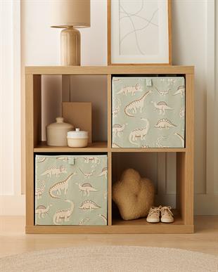 2li Çocuk Odası Dinozor Kutu Set 33 x 30 x 33 cm
