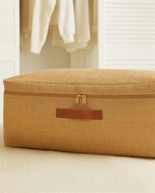 3lü Orta Boy Jüt Hurç Set 52 x 28 x 21 cm