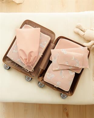 6lı Çocuk Odası Deniz Kızı Bavul İçi Düzenleyici Set