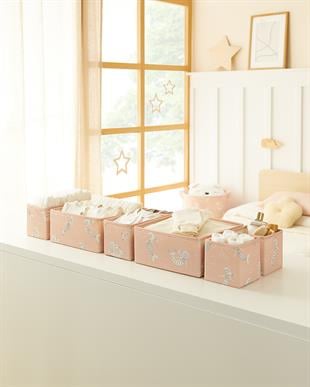 6'lı Çocuk Odası Deniz Kızı Çekmece İçi Düzenleyici Kutu