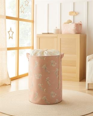 Çocuk Odası Ağzı Büzgülü Deniz Kızı Oyuncak Sepeti 36 x 48 cm