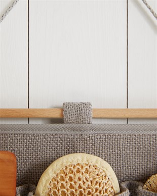 2 Katlı Gri Renk Enjoy Jüt Duvar Tipi Düzenleyici 35 x 45 cm