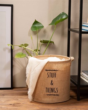 Stuff & Things Jüt Sepet 30 x 31 cm