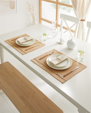 2li Believe Jüt Amerikan Servis 45 x 35 cm