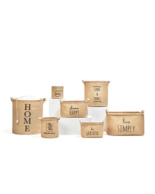 Choose Happy Jüt Sepet 30 x 21 x 18 cm