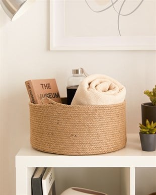 Jüt Halat Sepet 35 x 15 cm