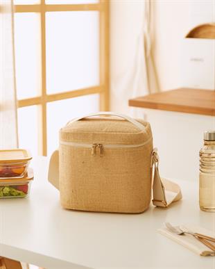 Orta Boy Jüt Soğuk Tutan Çanta 23 x 16 x 23 cm