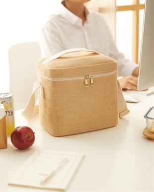 Orta Boy Jüt Soğuk Tutan Çanta 23 x 16 x 23 cm