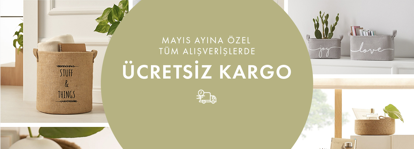 750₺ ve Üzeri Alışverişlerde Ücretsiz Kargo