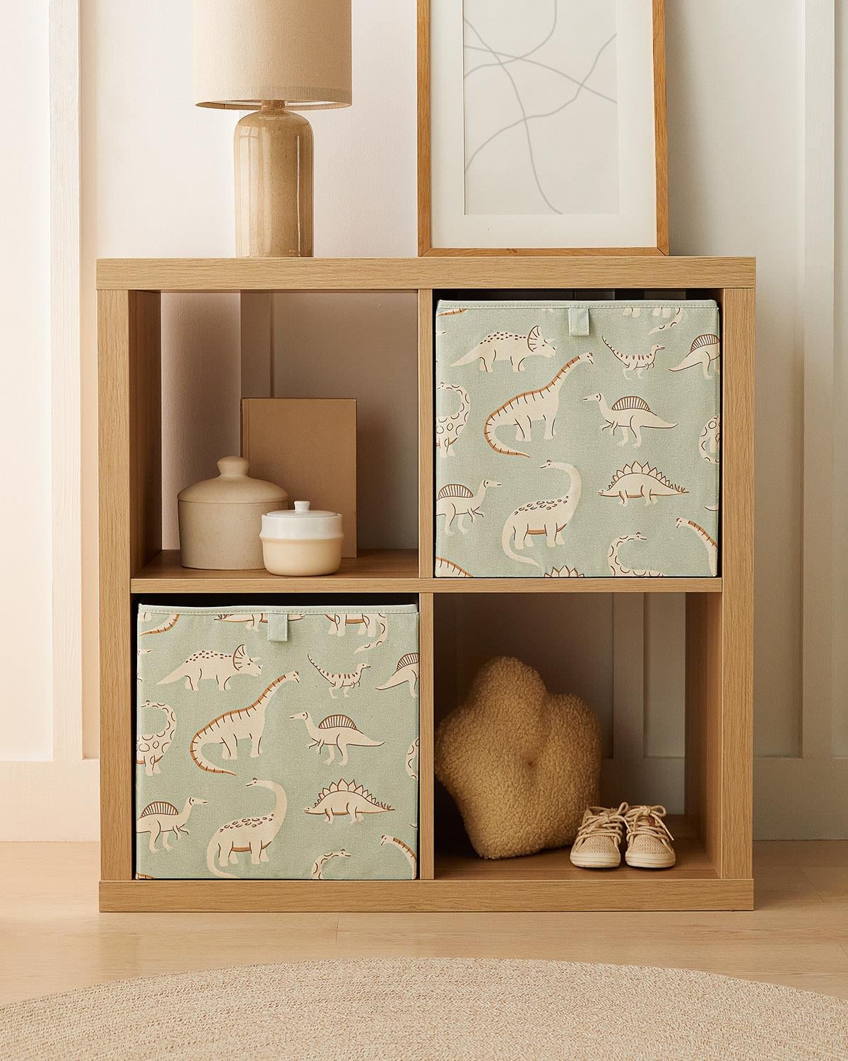 2'li Çocuk Odası Dinozor Kutu Set 33 x 30 x 33 cm