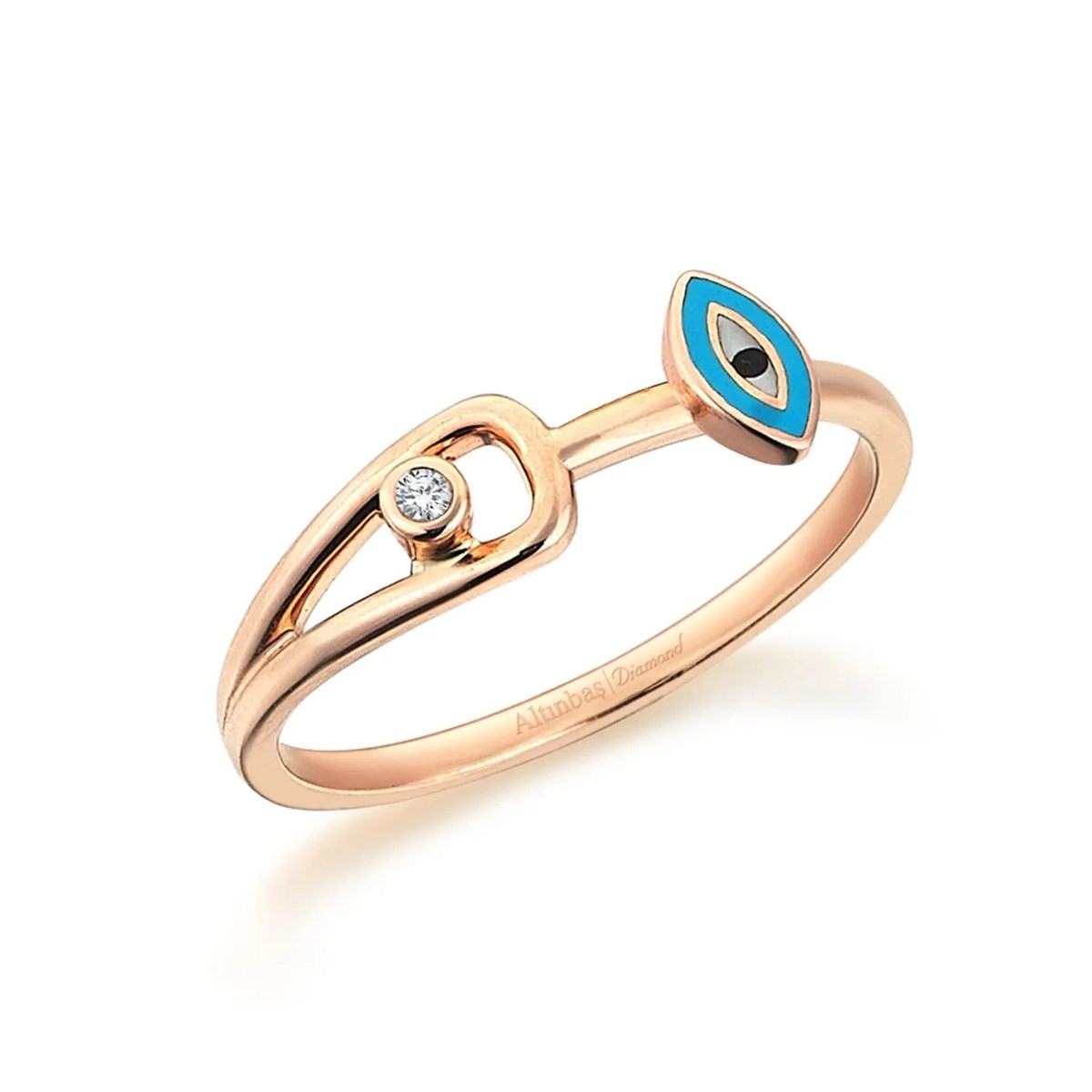 0.01 Karat Pırlanta All Eyes On You Yüzük