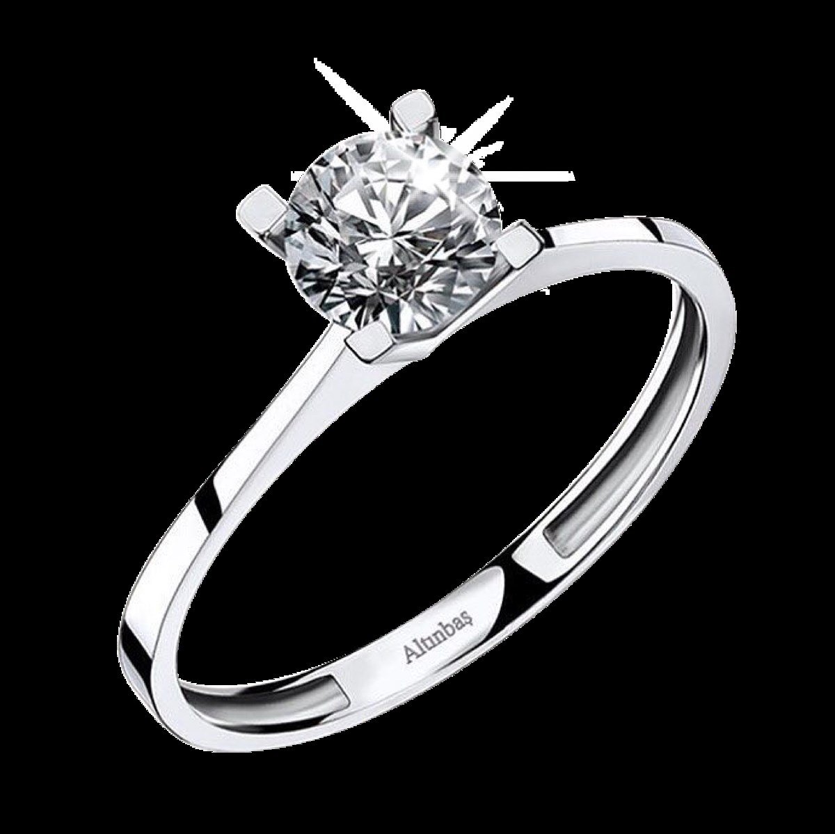 Altın Tektaş Yüzük