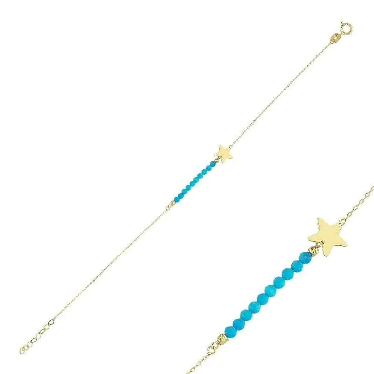 Altın Yıldız Bileklik