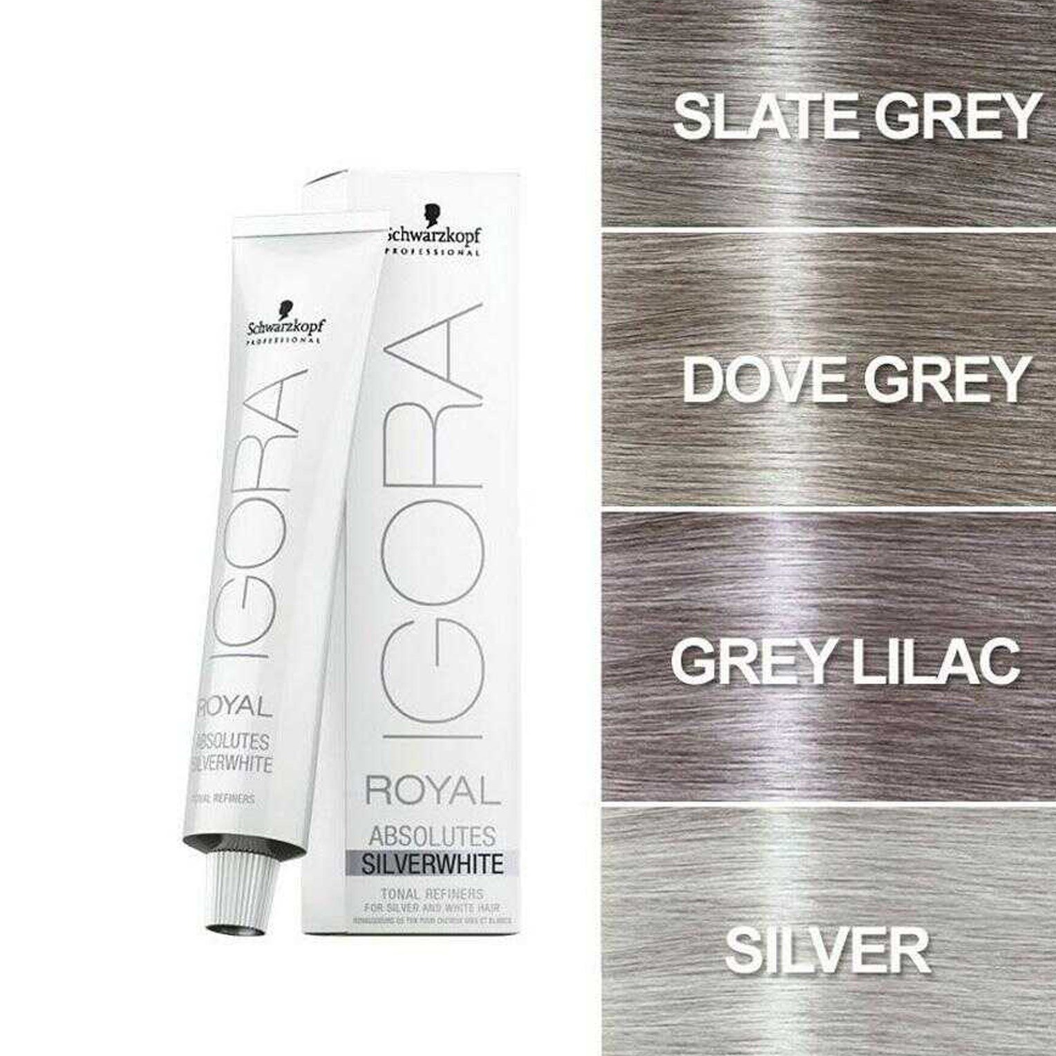 Igora Royal Boya Silverwhite Grey Lilac