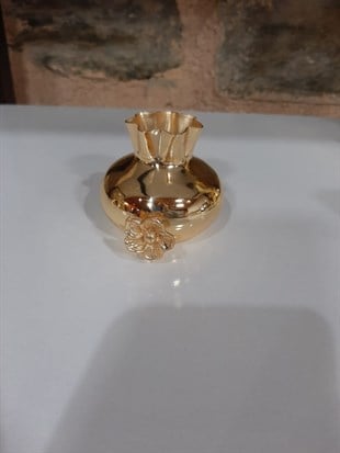 Japon Gulu Gold Mini Sunum Vazosu