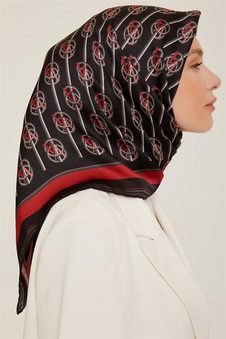 Armine 2022/23 Sonbahar Kış Serisi  İpek Twill Eşarp 8822D-528822D-52