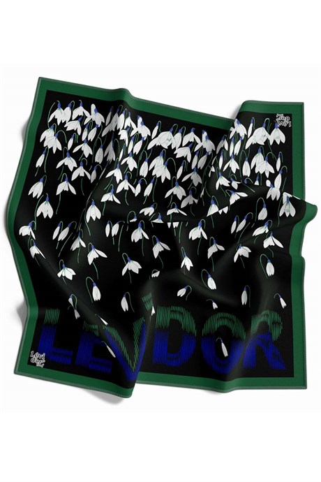 Levidor Yeni Sezon Trend Polyester Twill (Tivil) Eşarp Modeli Tesettür Nağme LDT163-04LDT163-04