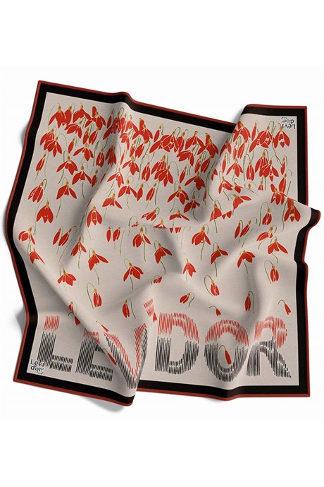 Levidor Yeni Sezon Trend Polyester Twill (Tivil) Eşarp Modeli Tesettür Nağme LDT163-01LDT163-01