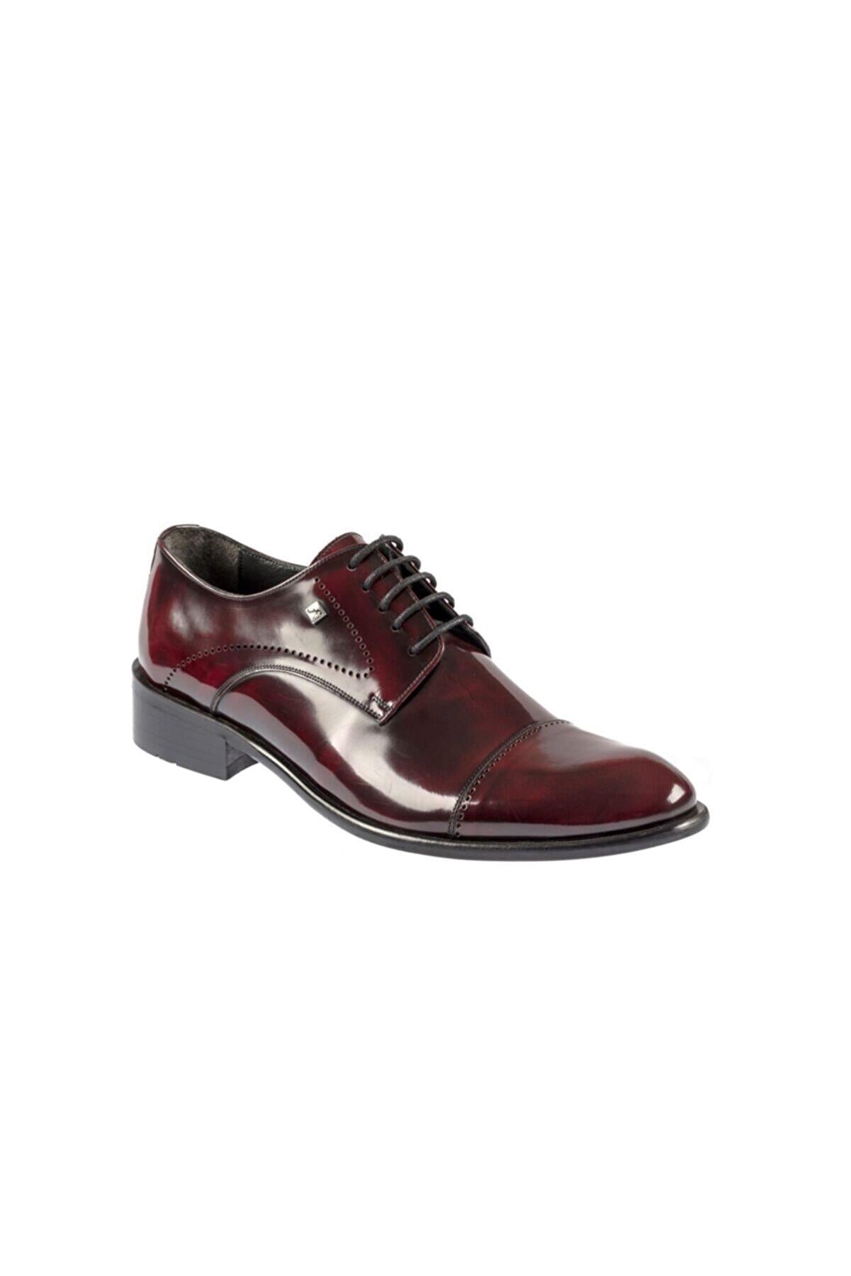 5045 Erkek Klasik Ayakkabı  Bordo