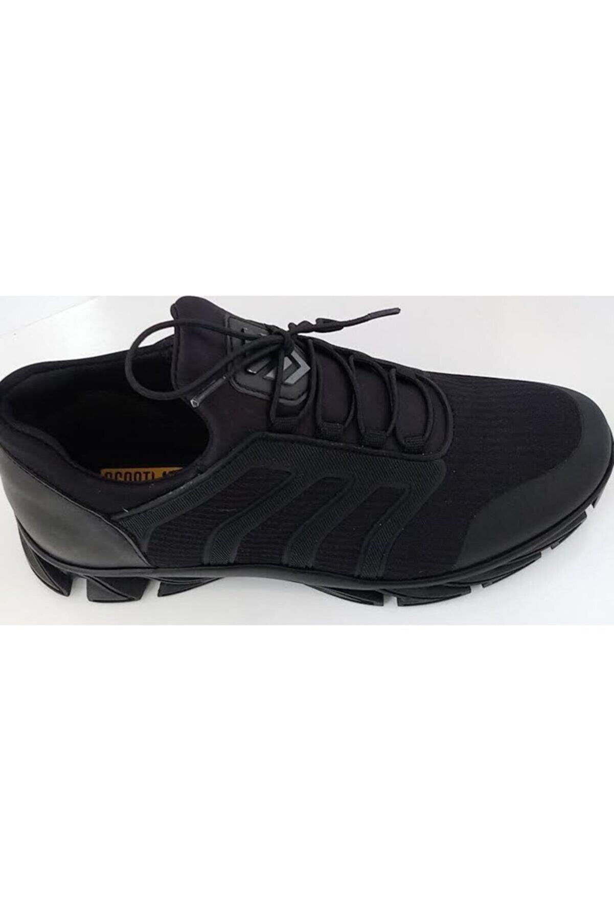 13344 Scootland Erkek Sneaker Siyah