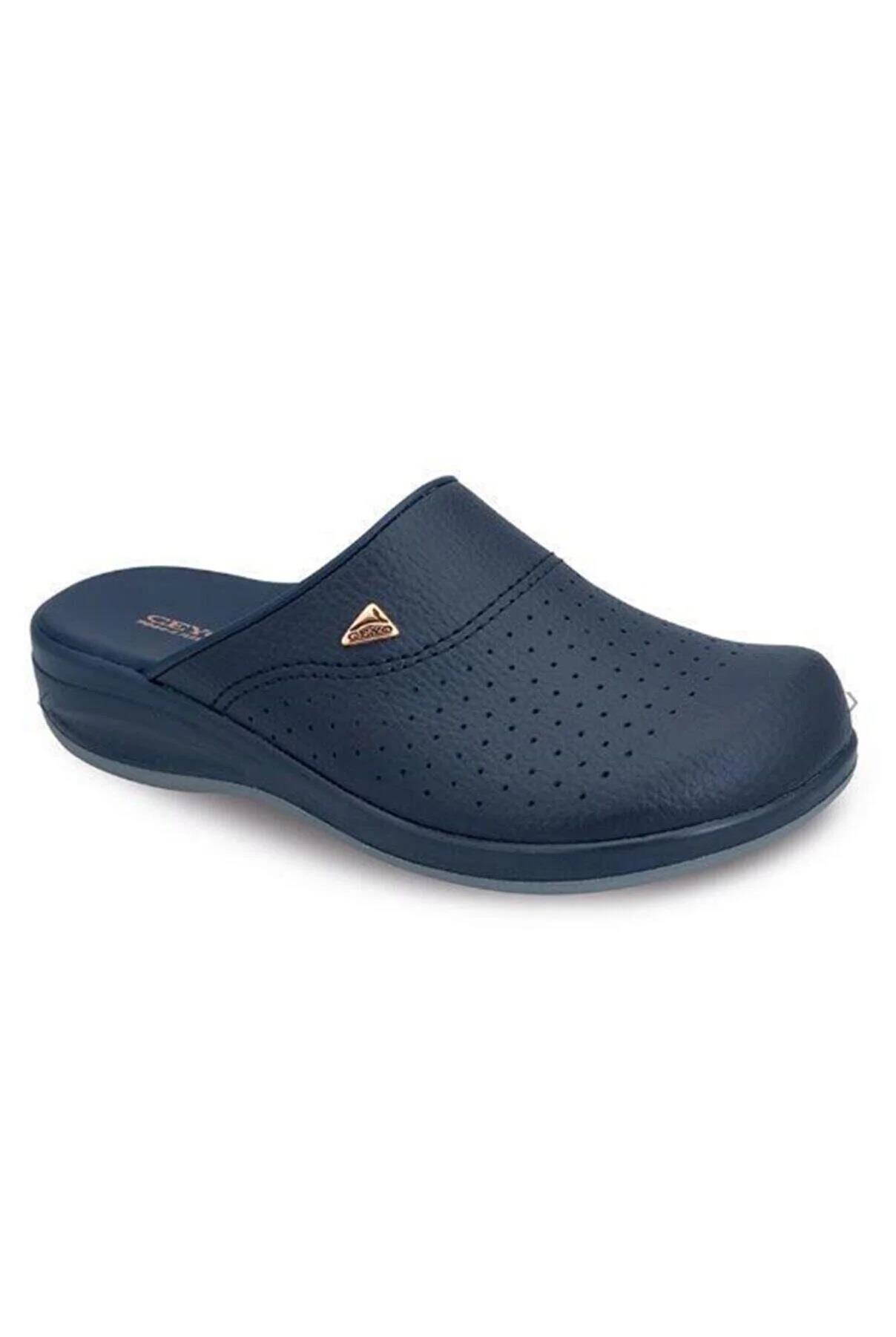9844 Ortopedik Flex Rahat Anatomik Sabo Terlik Lacivert