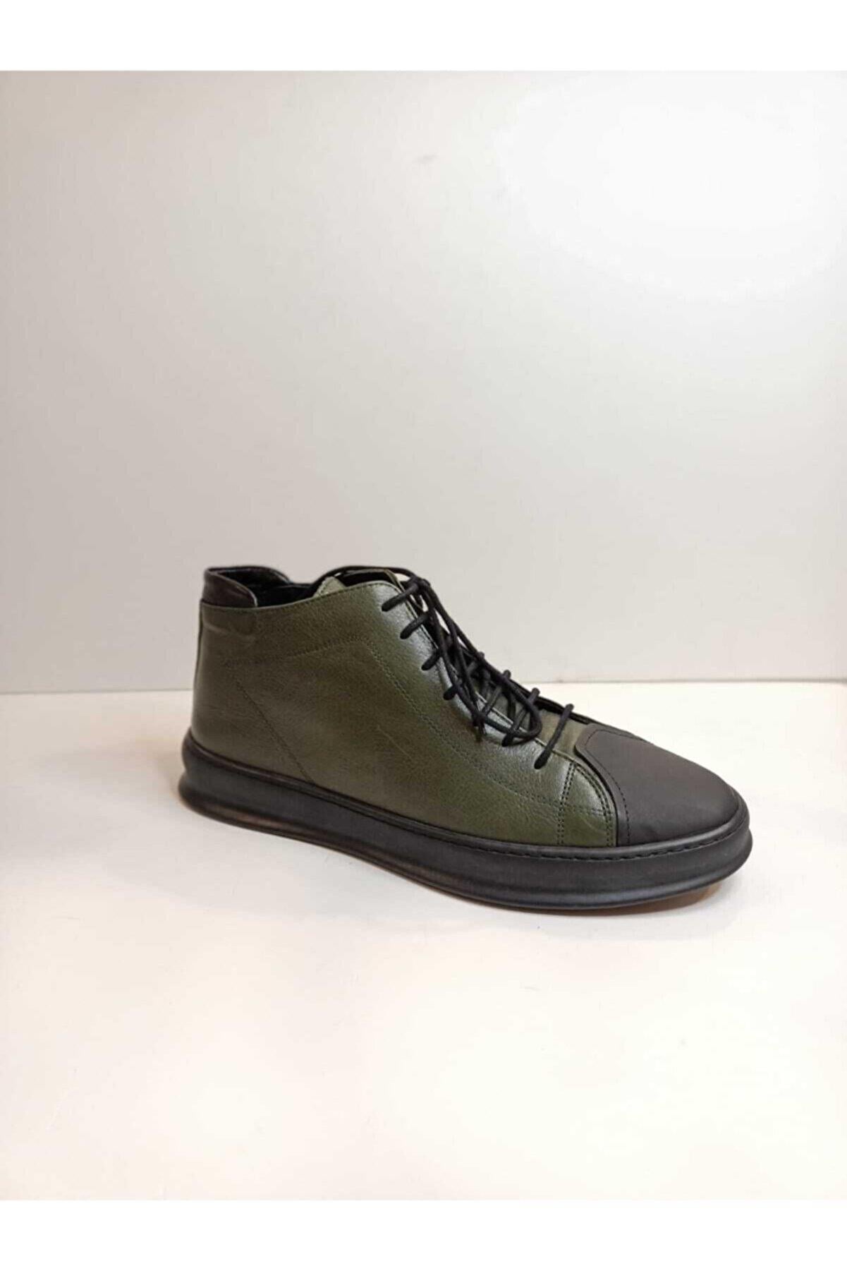 M5588 Erkek Casual Bot Yeşil
