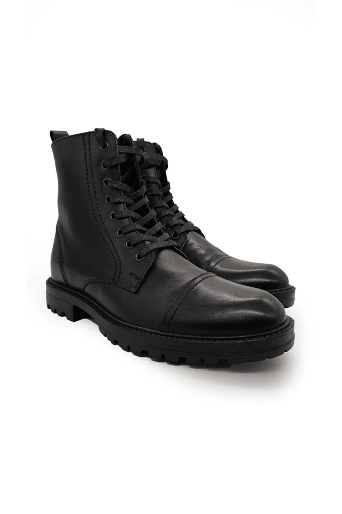 M5854 Erkek Casual Bot Siyah