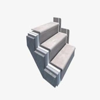 300X1200 SERAVİSTA SERANİT STONE GREY MAT MERDİVEN BASAMAK