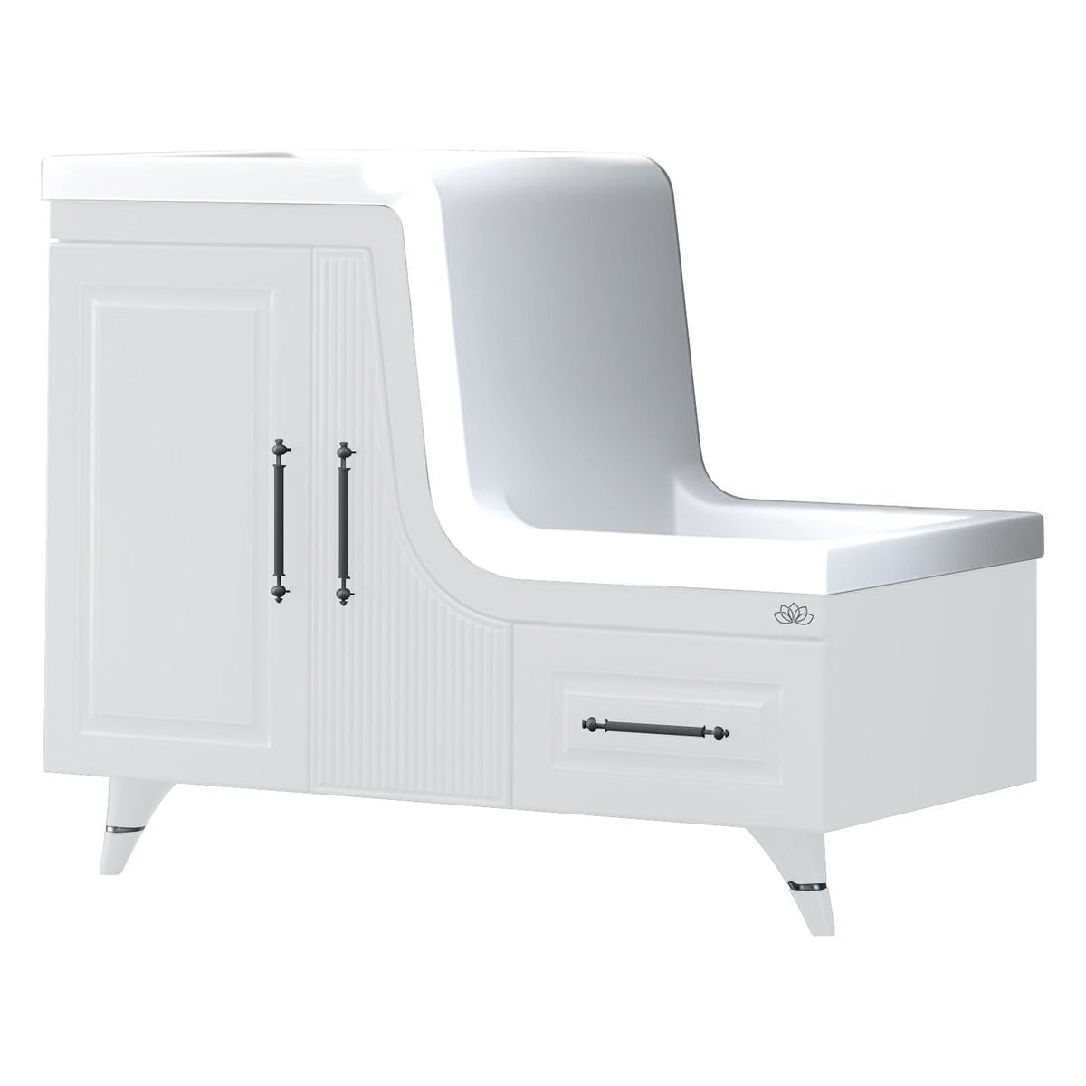 ABDEST ALMA ÜNİTELİ BANYO DOLABI