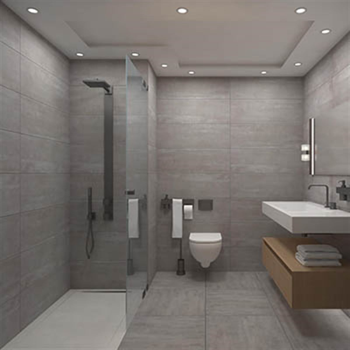 AQUANİT 80x120  ARC WHİTE SLOPE DUŞ KAROSU